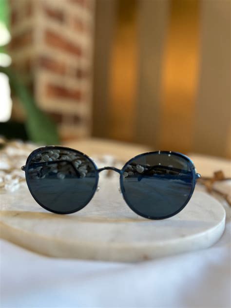 chanel 4206 blue sunglasses|Eyewear .